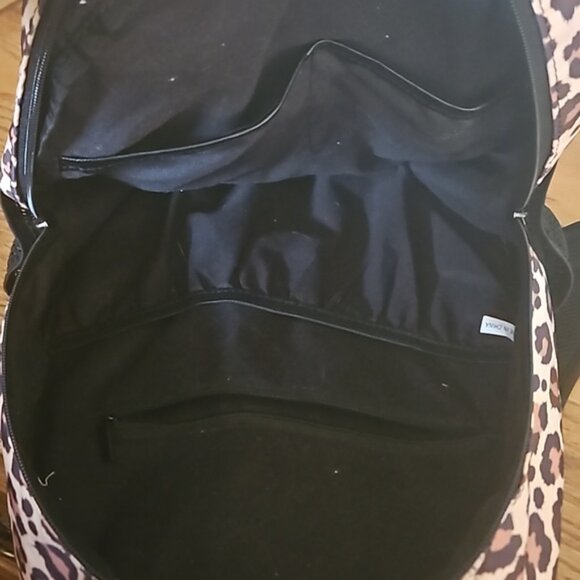 Cheetah Leopard Animal Print Nylon Laptop Backpack main image 4